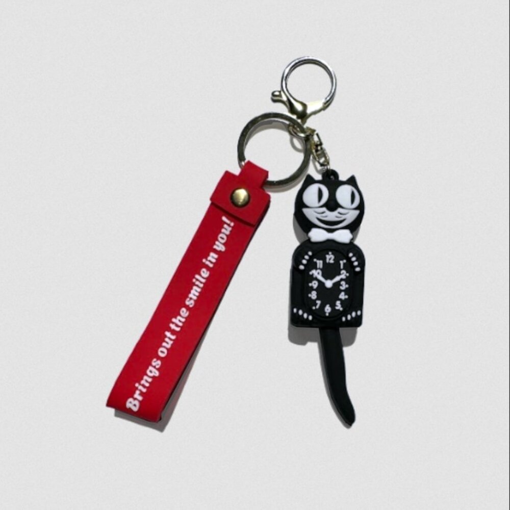 3D Kit-Cat Klock Figurine Keychain